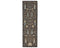 13 Feet Brown Gray Khurgeen Afghan Hand Knotted Wool Runner Rug