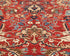 9x12 Red Aryana Afghan Hand Knotted Veg Dye Wool Area Rug
