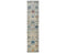 12 Ft Silver Gray Aryana Afghan Hand Knotted Veg Dye Wool Runner Rug