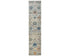 12 Ft Silver Gray Aryana Afghan Hand Knotted Veg Dye Wool Runner Rug