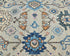12 Ft Silver Gray Aryana Afghan Hand Knotted Veg Dye Wool Runner Rug