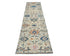 12 Ft Silver Gray Aryana Afghan Hand Knotted Veg Dye Wool Runner Rug