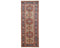 4x12 Beige Blue Aryana Afghan Hand Knotted Veg Dye Wool Runner Rug