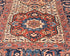 4x12 Beige Blue Aryana Afghan Hand Knotted Veg Dye Wool Runner Rug