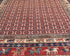Alfombra afgana Aryana de lana teñida con vegetales, anudada a mano, de 2,7 x 3,6 m, color óxido