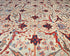 Alfombra afgana Aryana de lana teñida con tinte vegetal, anudada a mano, color gris, 9 x 12