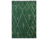 9x12 Moroccan Green Hand Woven Wool Area Rug