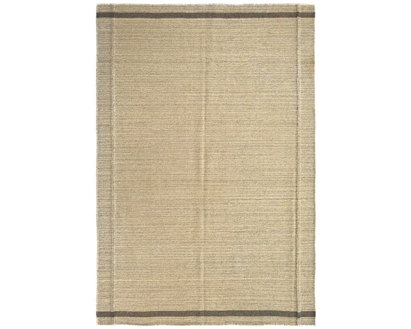 4x6 Vintage Brown Persian Style Distressed Low Pile Wool Kilim Area Rug