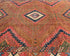 6x8 Brown Ersari Afghan Hand Knotted Veg Dye Wool Area Rug