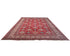 13x17 Red Kazak Afghan Hand Knotted Wool Area Rug