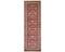 12 Feet Red Kazak Afghan Hand Knotted Wool Runner Rug