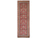 12 Feet Red Kazak Afghan Hand Knotted Wool Runner Rug