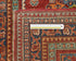 11 Feet Red Kazak Afghan Hand Knotted Wool Runner Rug