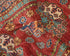 11 Feet Red Kazak Afghan Hand Knotted Wool Runner Rug