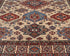 6x8 Ft Kazak Light Brown Afghan Hand Knotted Geometric Wool Area Rug