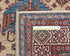 6x8 Ft Kazak Light Brown Afghan Hand Knotted Geometric Wool Area Rug