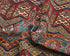 6x9 Ft Multicolor Kazak Afghan Hand Knotted Geometric Wool Area Rug
