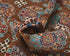 8x11 Brown Kazak Afghan Hand Knotted Geometric Wool Area Rug