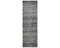 8 Feet Moroccan Gray Hand Woven Wool Runner Rug
