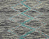 8 Feet Moroccan Gray Hand Woven Wool Runner Rug