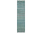 10 Feet Moroccan Blue Hand Woven Wool Runner Rug