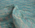 10 Feet Moroccan Blue Hand Woven Wool Runner Rug