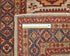 10 Feet Brown Kazak Afghan Hand Knotted Wool Runner Rug