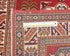 10 Feet Red Kazak Afghan Hand Knotted Wool Runner Rug