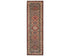 10 Feet Brown Kazak Afghan Hand Knotted Wool Runner Rug