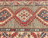 10 Feet Brown Kazak Afghan Hand Knotted Wool Runner Rug