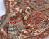 10 Feet Brown Kazak Afghan Hand Knotted Wool Runner Rug