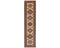 10 Feet Beige Kazak Afghan Hand Knotted Wool Runner Rug