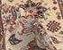 10 Feet Beige Kazak Afghan Hand Knotted Wool Runner Rug