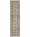 10 Ft Beige Kazak Afghan Hand Knotted Geometric Wool Runner Rug