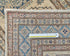 10 Ft Beige Kazak Afghan Hand Knotted Geometric Wool Runner Rug