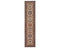 11 Feet Beige Kazak Afghan Hand Knotted Wool Runner Rug