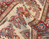 11 Feet Beige Kazak Afghan Hand Knotted Wool Runner Rug