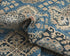 4x6 Ft Blue Kazak Afghan Hand Knotted Geometric Design Wool Area Rug