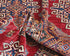 6x8 Red Kazak Afghan Hand Knotted Geometric Wool Area Rug
