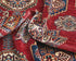 6x8 Red Kazak Afghan Hand Knotted Geometric Wool Area Rug
