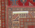 12 Feet Red Kazak Afghan Hand Knotted Wool Runner Rug