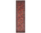 10 Ft Rusty Red Ersari Afghan Hand Knotted Veg Dye Wool Runner Rug