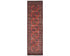 10 Ft Rusty Red Ersari Afghan Hand Knotted Veg Dye Wool Runner Rug