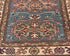 6 Feet Gray Kazak Afghan Hand Knotted Wool Runner Rug
