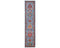 12 Ft Blue Aryana Afghan Hand Knotted Veg Dye Wool Runner Rug