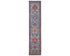 12 Ft Blue Aryana Afghan Hand Knotted Veg Dye Wool Runner Rug