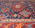 9x12 Blue Aryana Afghan Hand Knotted Veg Dye Wool Area Rug