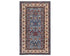 4x6 Ft Blue Gray Afghan Hand Knotted Kazak Wool Area Rug