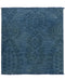 2x2 Ft Chobi Over Dye Gray Afghan Hand Knotted Wool Rug