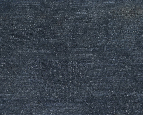 2x3 Ft Chobi Gray Over Dye Afghan Hand Knotted Wool Area Rug